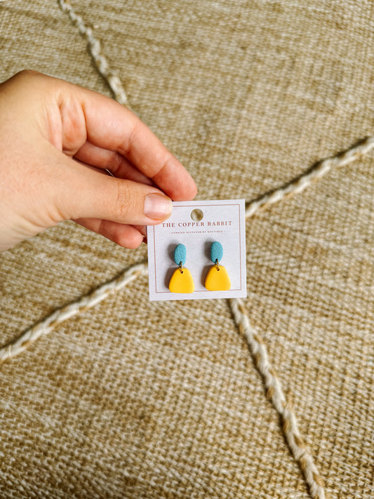 Mini Color-block Dangles