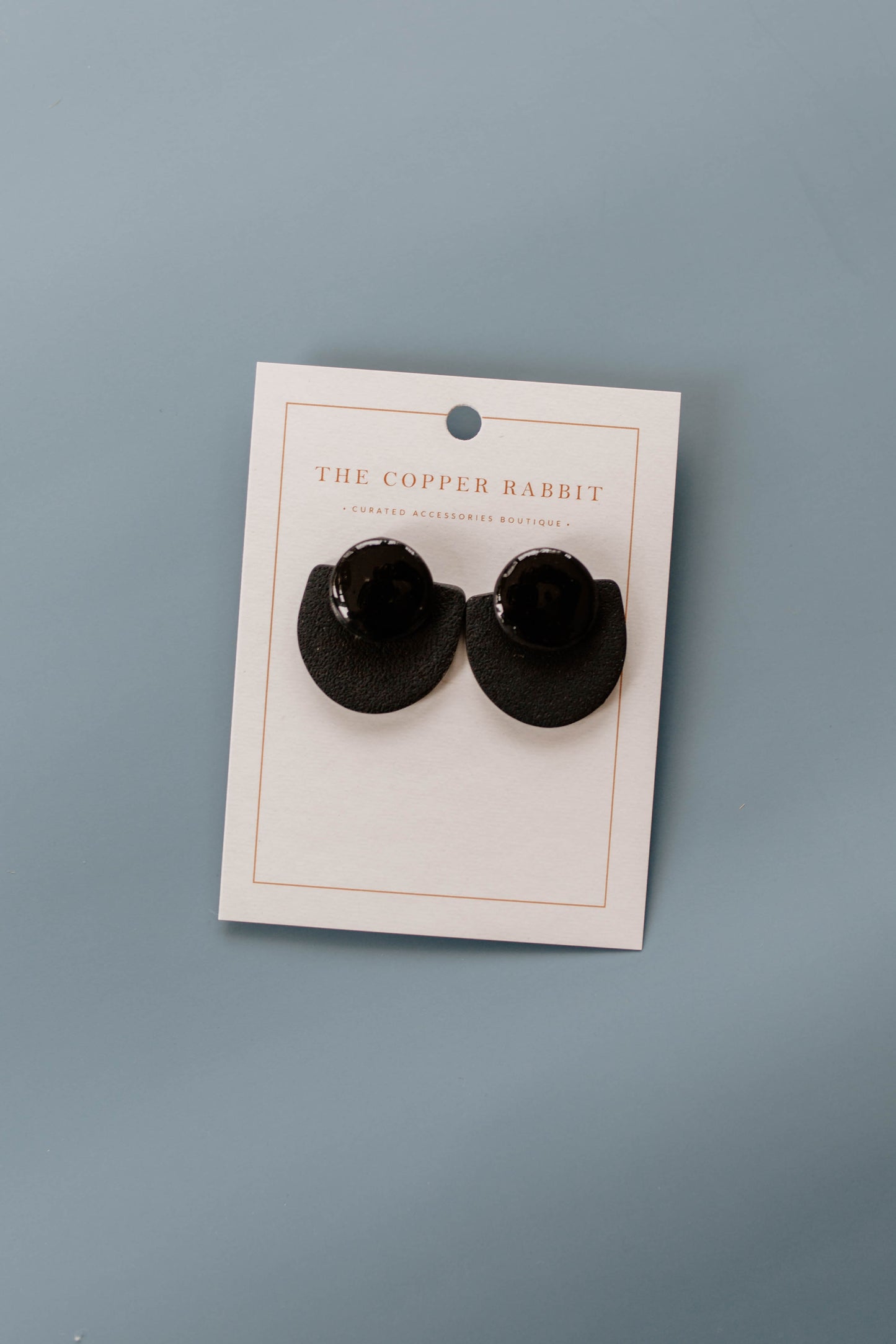 The Zoe Studs - Black