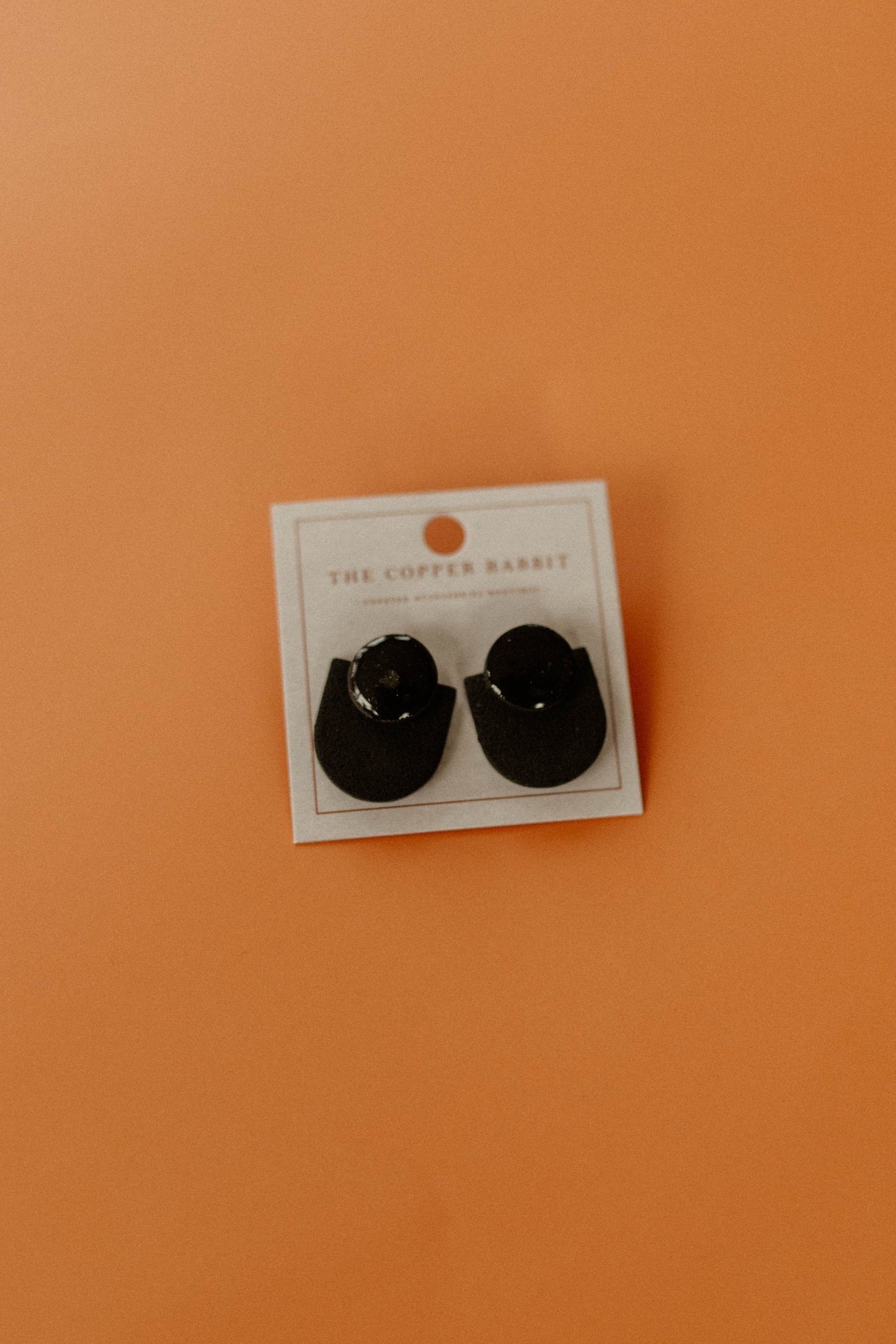 The Zoe Mini Studs - Black